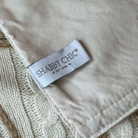 Shabby Chic Table Runner Pumpkins Appliqués & Vines Leaves Cotton 16” x 48” NWT - Picture 10 of 11